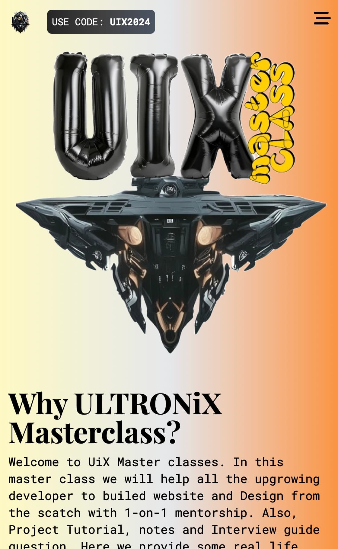 UiX Masterclass
